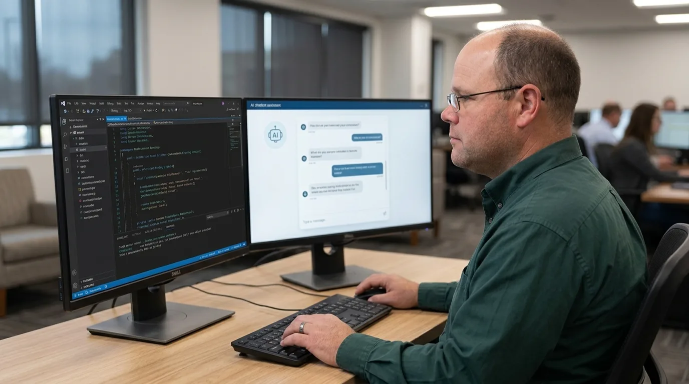 Kurt building an app with an AI assistant